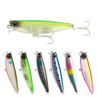 1pc fishing lure 10g60mm lead lures with hook 7 colors fishing bait casting lure fishing tackle%ef%bc%8clifelike artificial bait