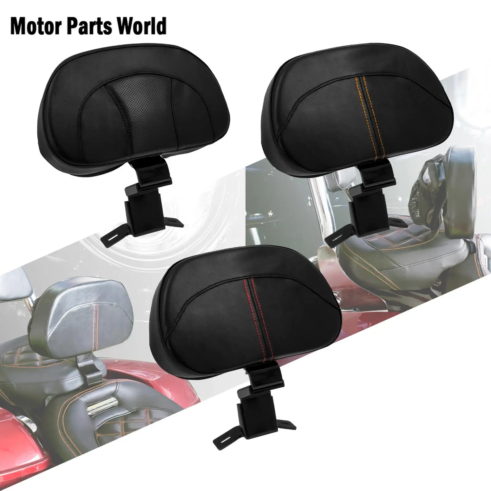 

Motorcycle Front Driver Rider Backrest Mounting Kit For Harley Touring CVO Street Glide Road King Special Classic FLHX 2009-2022