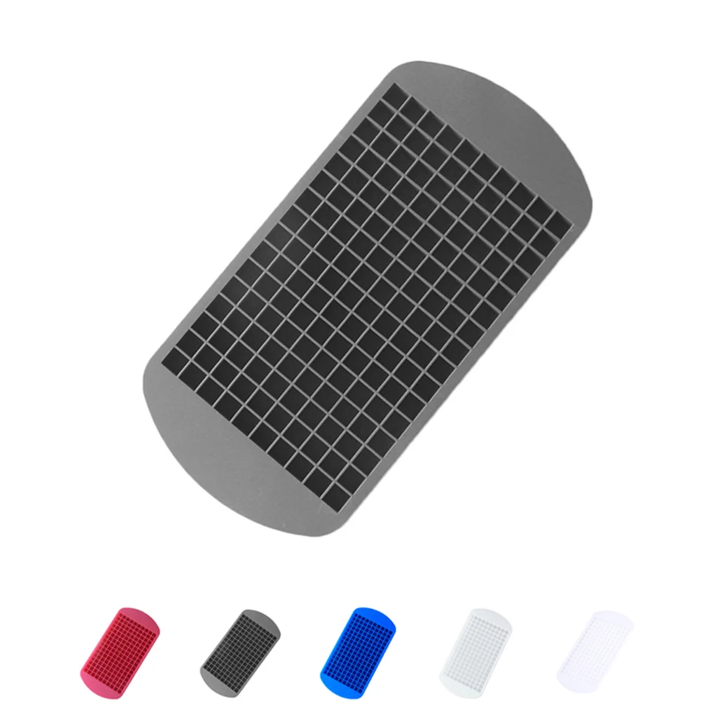 

160 Grids 1cm Ice Lattice Mold Silicone Cookies Mould Baking Chocolate Ice Cube Tray