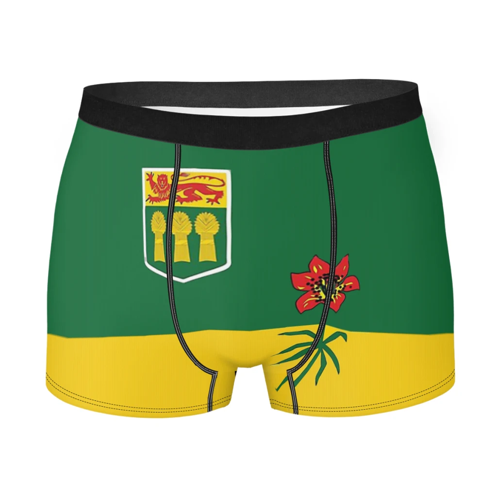 

Saskatchewan Canada National Beautiful Country Underpants Homme Panties Male Underwear Comfortable Shorts Boxer Briefs