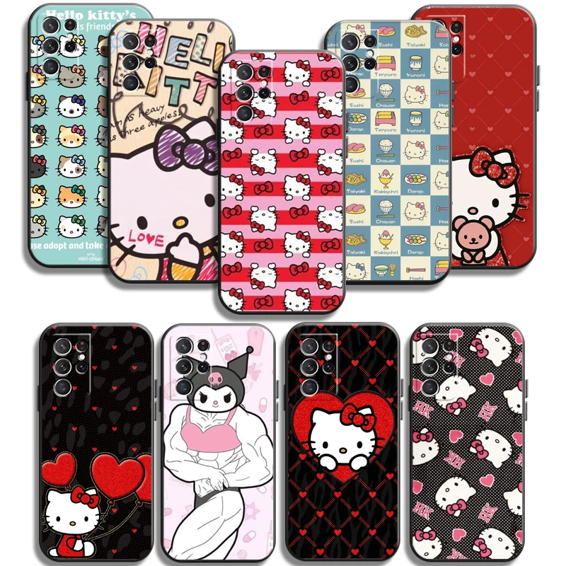 

TAKARA TOMY Hello Kitty Phone Cases For Samsung Galaxy A51 4G A51 5G A71 4G A71 5G A52 4G A52 5G A72 4G A72 5G Soft TPU
