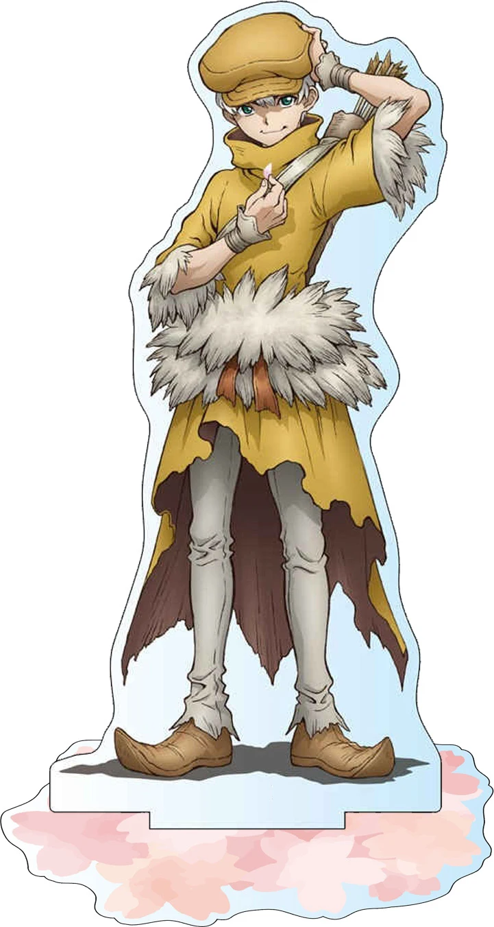 Аниме периферийный магазин Dr.Stone Tsukasa Shishio Ukyo Saionji вишневые цветы акриловая