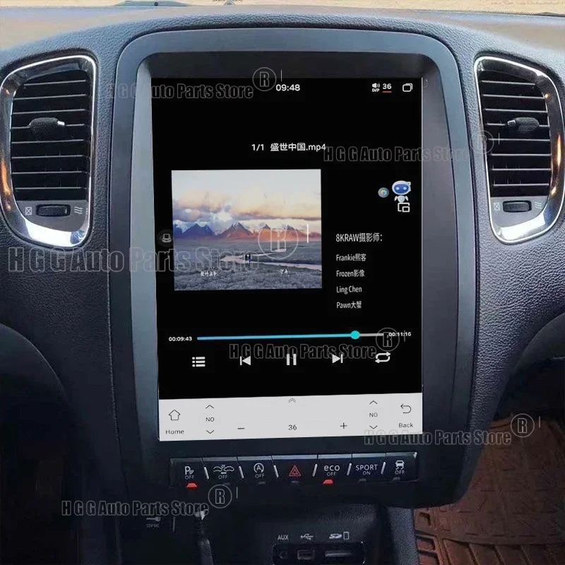 Фото 13-дюймовая автомагнитола для Dodge Durango 2011-2020 с Android, GPS, CarPlay, мультимедийным видеоплеером и навигацией №1