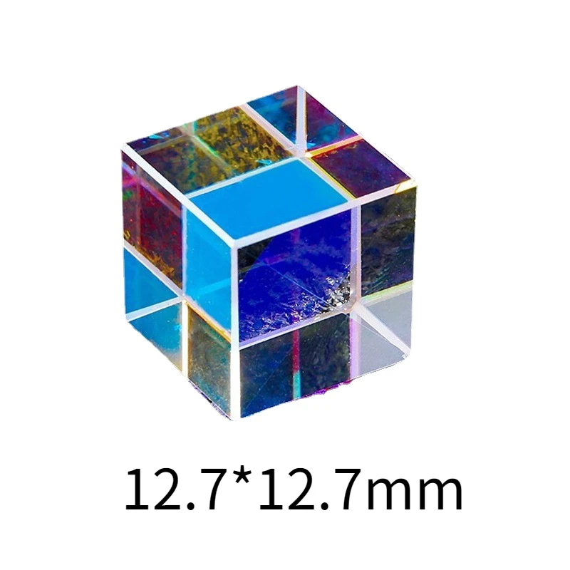 

Оптическое стекло X-cube, дихроический куб, проектирование кубическая Призма RGB, комбайнер, разделитель, образовательный подарок, класс физики...
