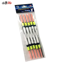 orjd 2 5g21cm day night fishing float with10pcs glow light stick for free gift pesca boia flotteur peche tackle fishing bobber