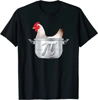 chicken pot pi t shirt funny math tee
