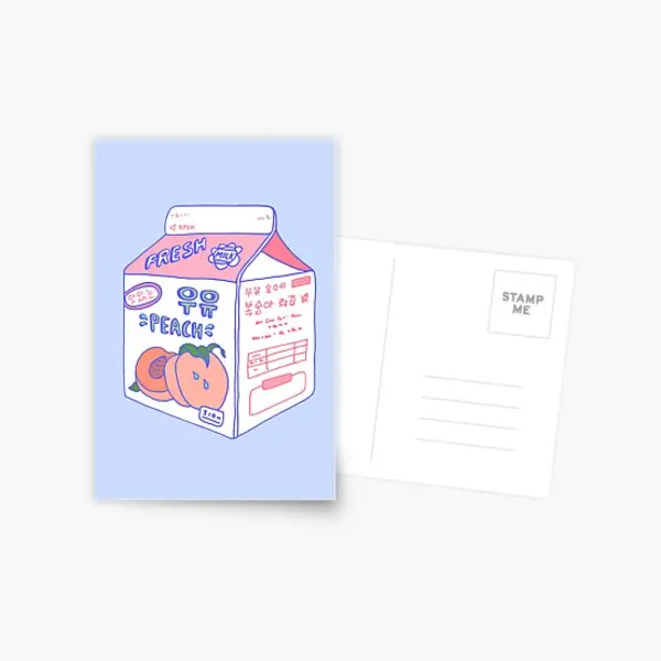 

Персиковая молочная картонная открытка Хум внутренний Декор Модная жизнь Фотокарта мультфильм спальня фотоальбом современный фотография