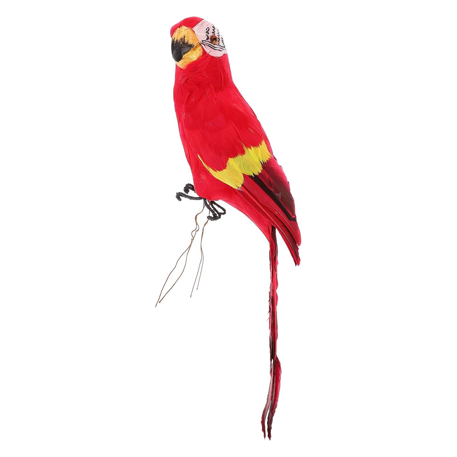 

Simulated Parrot Garden Statue Simulation Parrot Ornament Parrot Hanging Decor