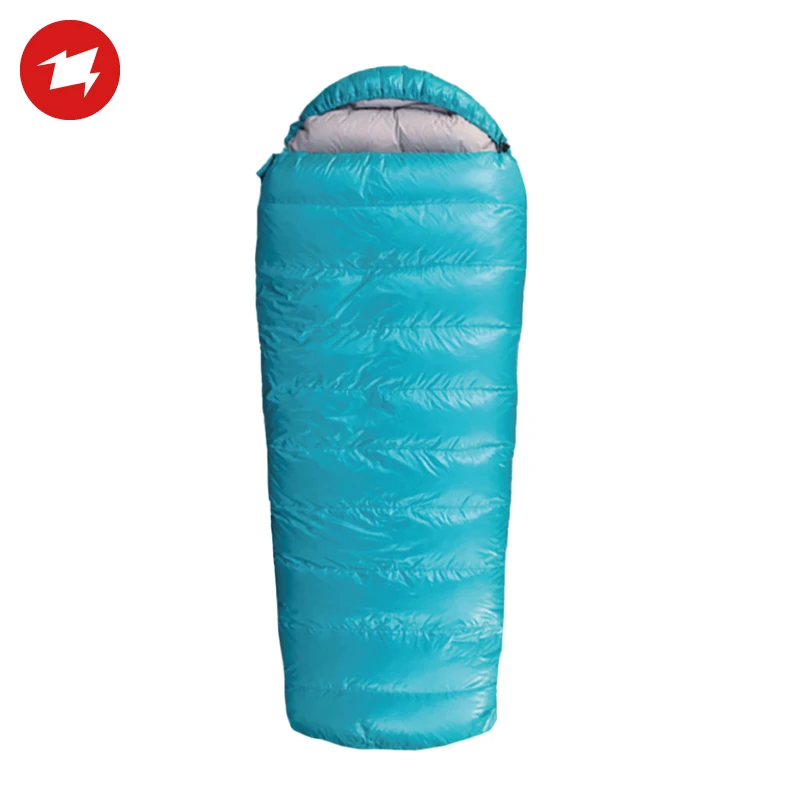 

AEGISMAX Kids Down Sleeping Bag Goose 800FP Outdoor Ultralight Children's Sleeping Bag for Camping Hiking 160x70cm