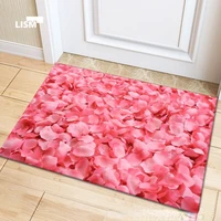 home decor entrance door mat flower pastoral 3d printed carpet living room rugs furry mat carpet in the bedroom bath mat tapis