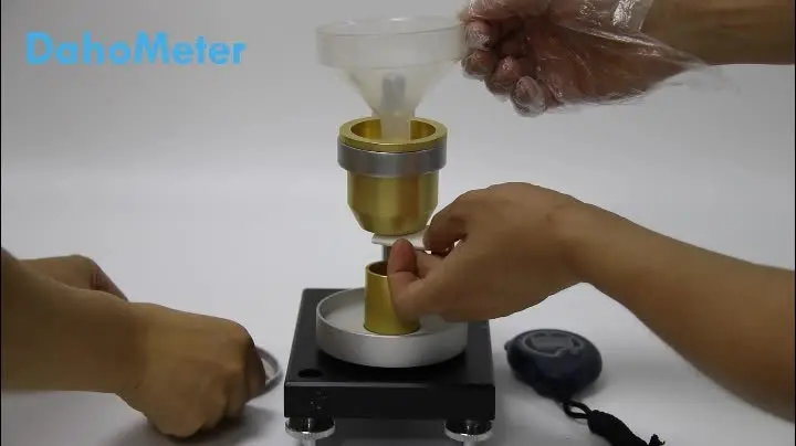 

ASTM B213 Powder Flow Speed Tester , Flow Ability Test Machine , Flow Ability Tester