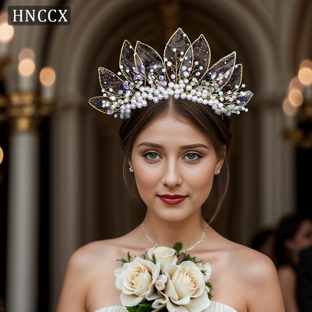 HNCCX свадебные аксессуары для волос ободок Свадебный с кристаллами невесты