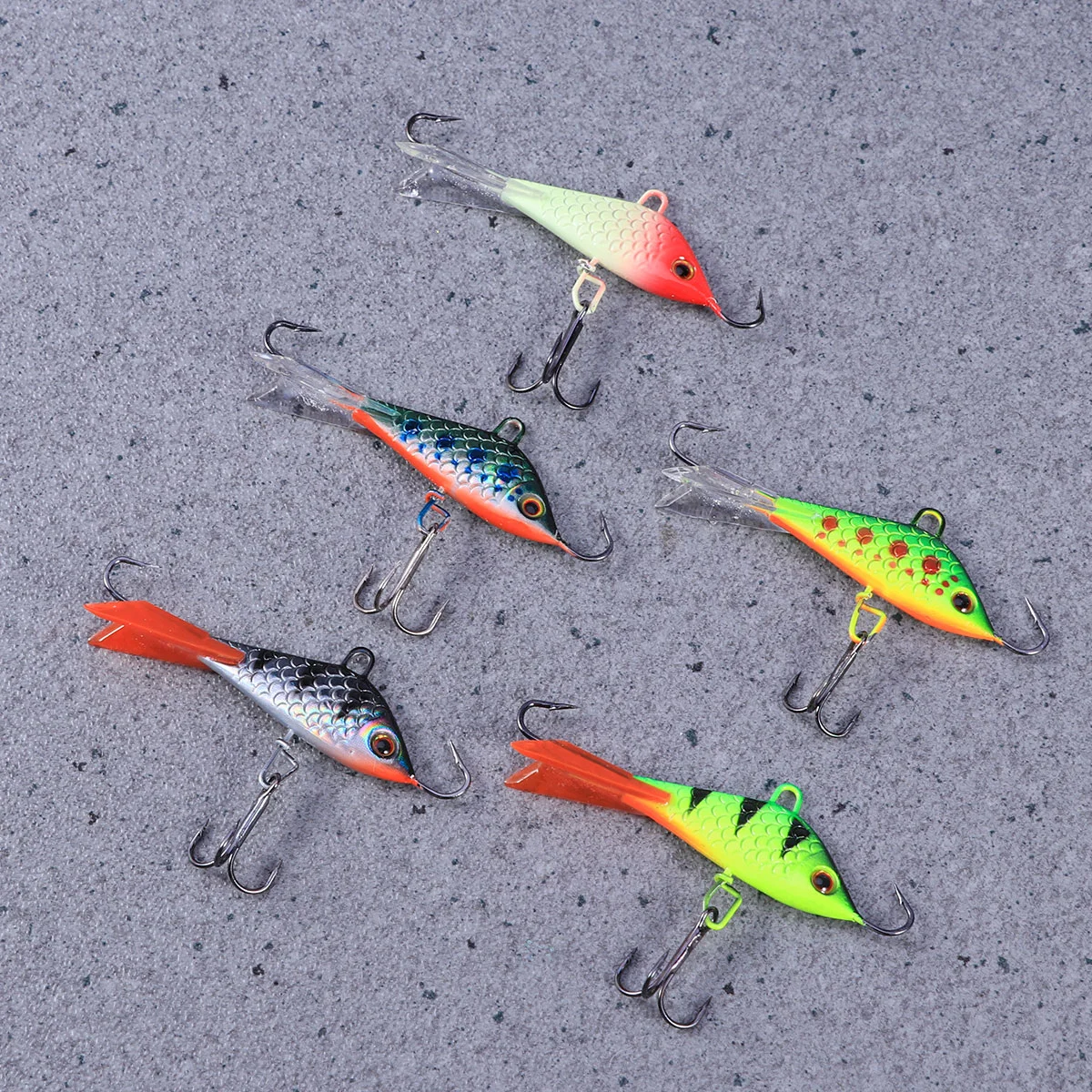 

5 Pc Fishing Jig Fishing Lures Fishing Gear Artificial Lures Fishing Baits Balance Artificial Lures Bass Fishing accessories