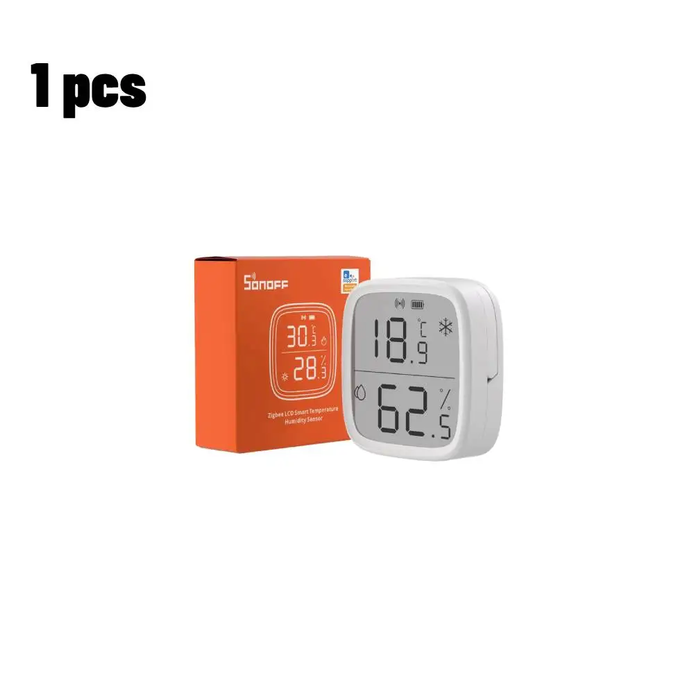 

SONOFF SNZB-02D Zigbee ЖК-датчик температуры и влажности Diy Умный дом с TRVZB работает с Alexa Google Home Assistant mqtt