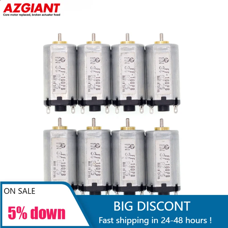 8 шт., устройство для двигателя постоянного тока, для Mabuchi, Φ, микро-двигатели, 1,5 В ~ 6 в, 22000 об/мин, большой крутящий момент, драгоценная металлическая щетка