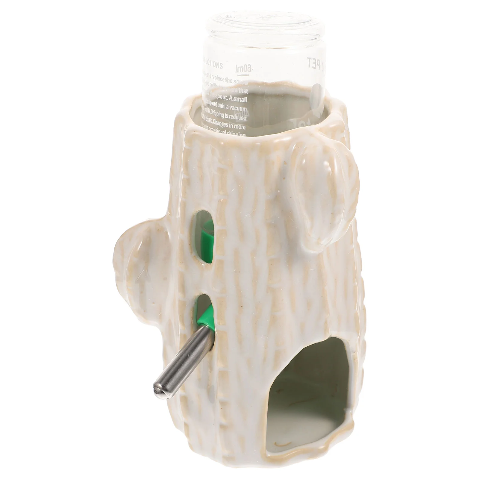 

Water Bottle Hamster Chinchilla Feeder Waterer Standing Bottles Rabbit Feeding Cage Guinea Household Daily Delicate Convenient