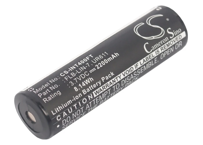 

CS Flashlight Battery for Inova UR611 T4 (Old Style) T4 Lights (Old Style) Streamlight Dualie Fits FLB-LIN-7 UR611 68792