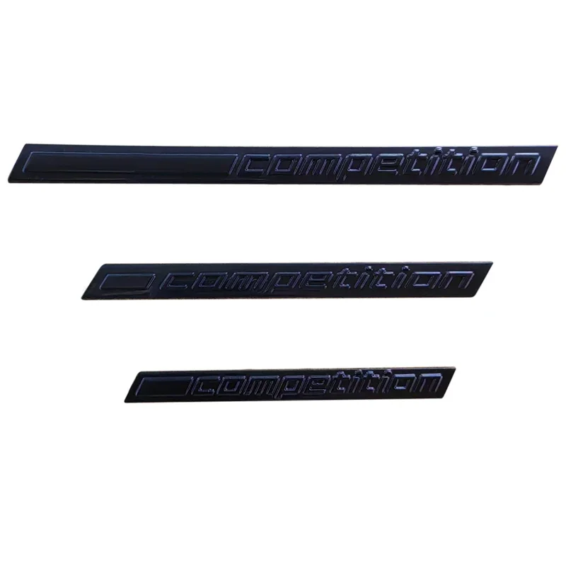 ABS автомобильное крыло боковая эмблема наклейка на багажник значок для BMW Competition X1