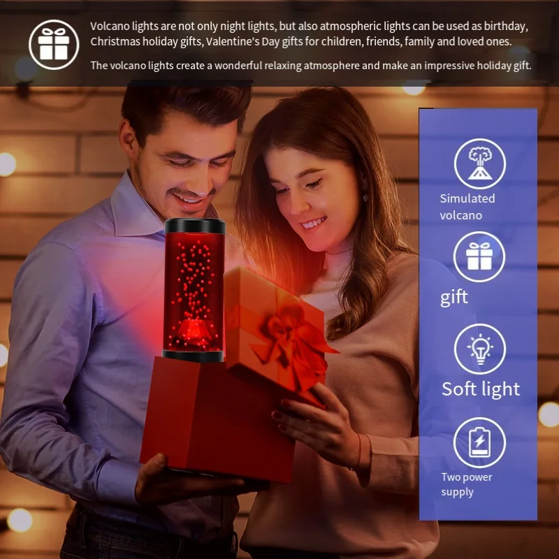 Светодиодная Лавовая Лампа задняя подсветка для детской комнаты декор взрослых