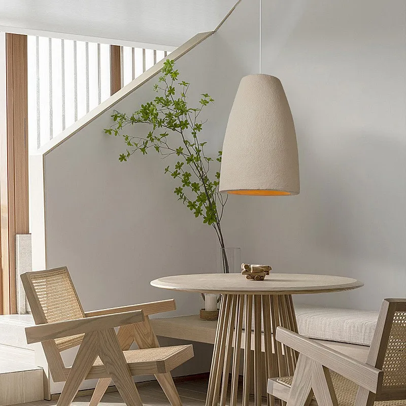 

Nordic Bar Wabi Sabi E27 Led Chandelier Modern Pendant Lights For Dining Lining Room Suspend Lamp Hanging Lamp Luster Luminarias