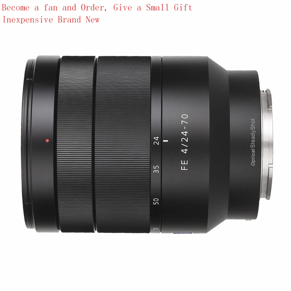 

Lente Sony Vario-Tessar T* FE 24-70mm F4 ZA OSS Sony FE 24-70mm F4 ZA OSS Lens
