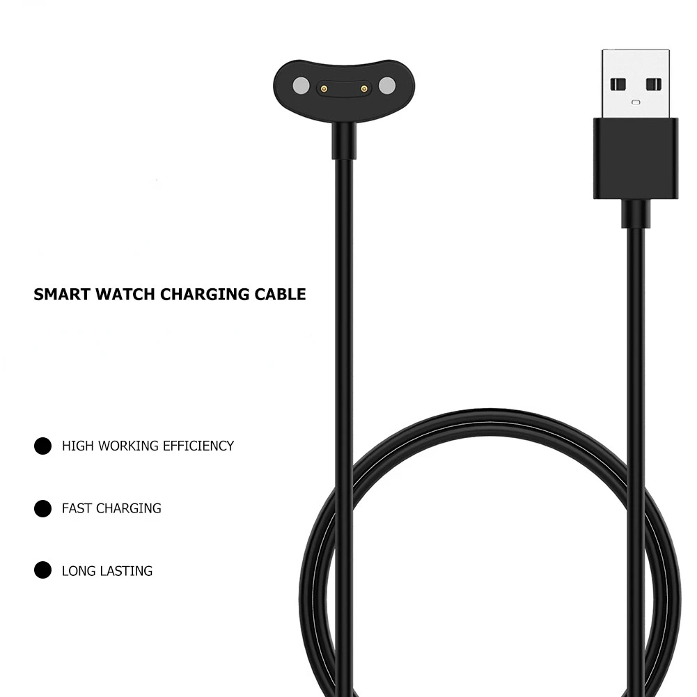 

Magnetic USB Charging Cable For TicWatch Pro3 LTE Charger Adapter Cord Ticwatch proX/ E3/pro3 ultra gps Smart Watch