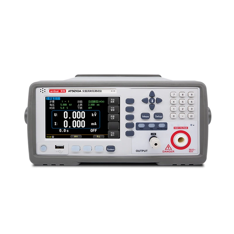 Applent AT9210A AT9220A Тестер AC DC HIPOT напряжение переменного тока 0 050 кВ-5.000 кВ постоянного