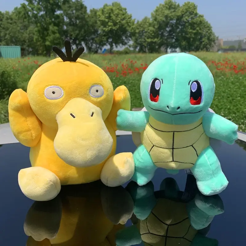 

20-37CM Original Pokemon Plush Charmander Squirtle Pikachu Plush Bulbasaur Anime Stuffed Animal Toy
