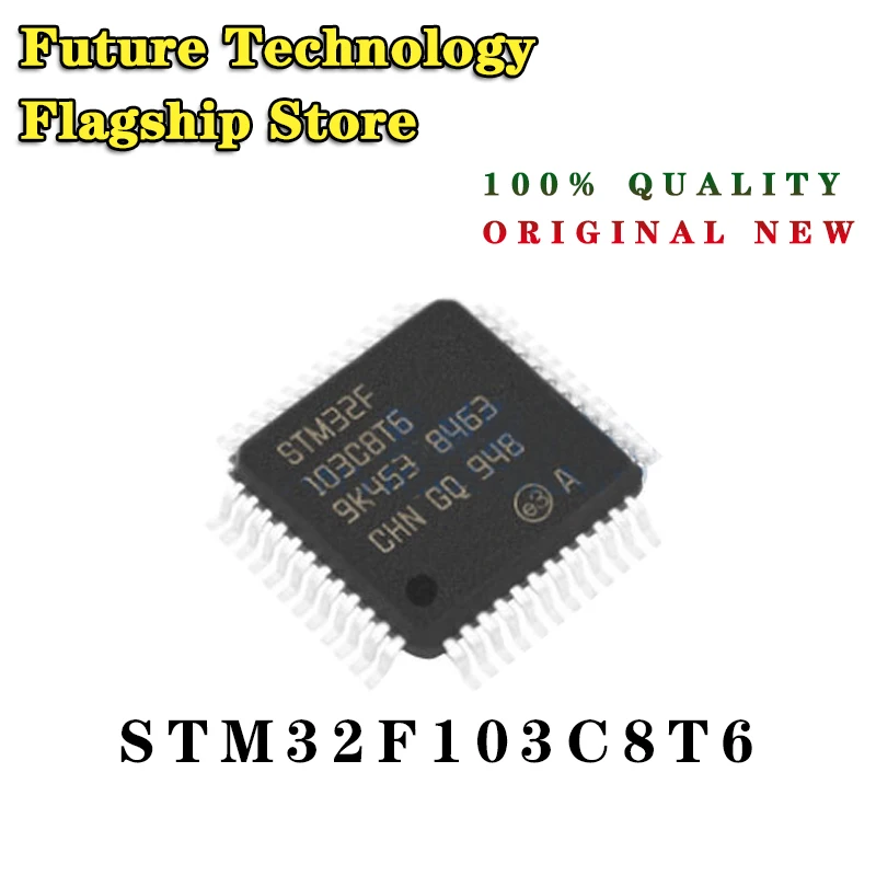 

100% New STM32F103C8T6 STM32F 103C8T6 QFP-48 Chipset