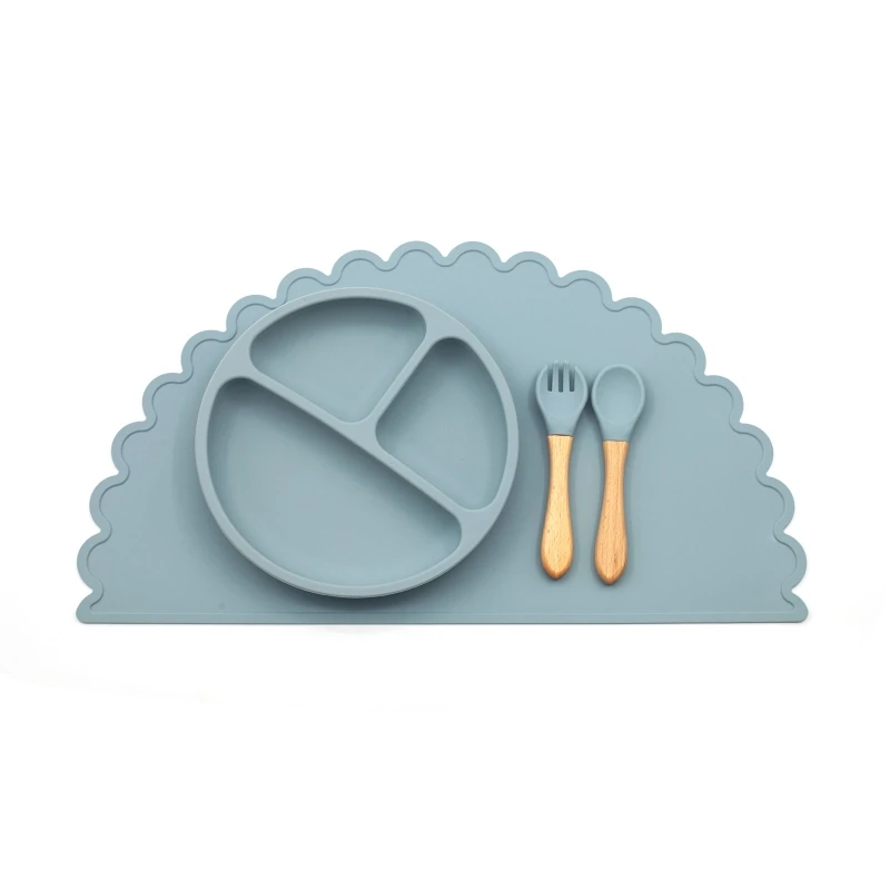 4 шт. Детские Силиконовые столовые приборы | Мать и ребенок