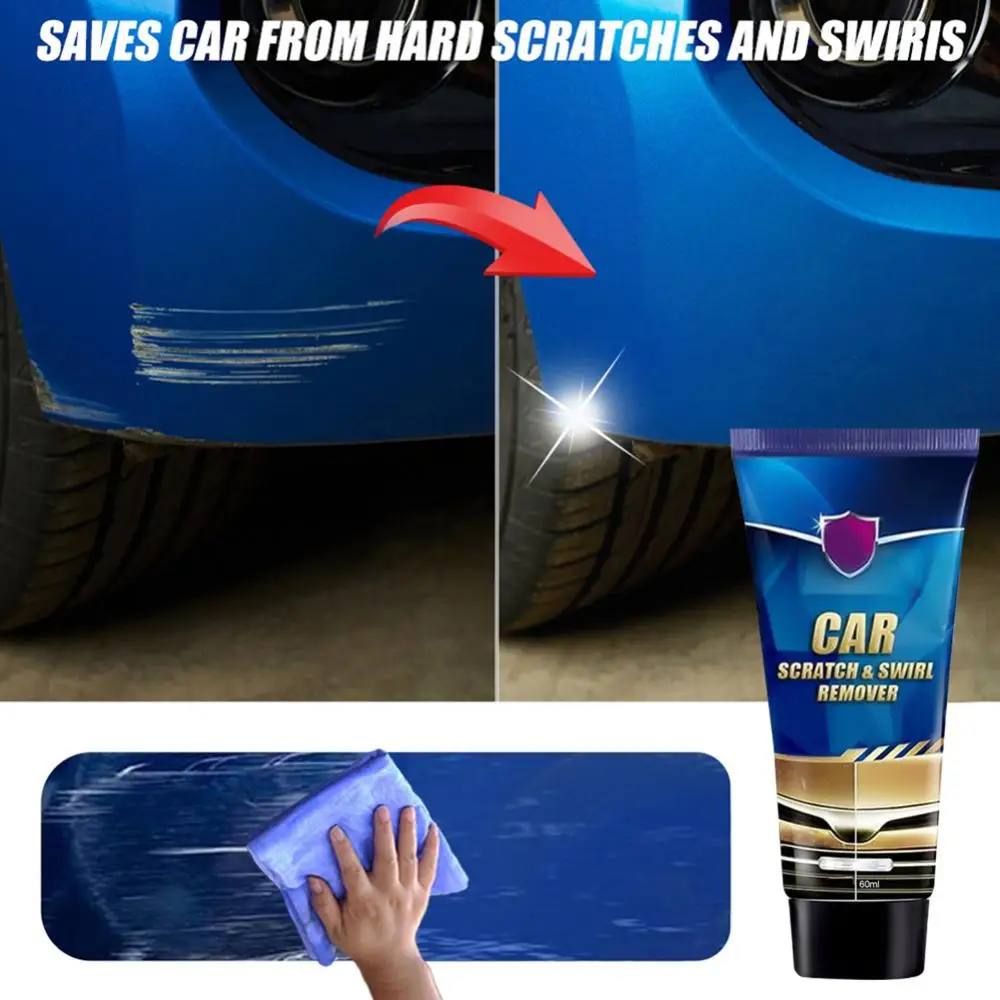 

60ML/120ML Car Scratch Remover Repair Paint Care Tool Auto Swirl Remover Scratches Repair Polishing Wax Car Wash Accessories