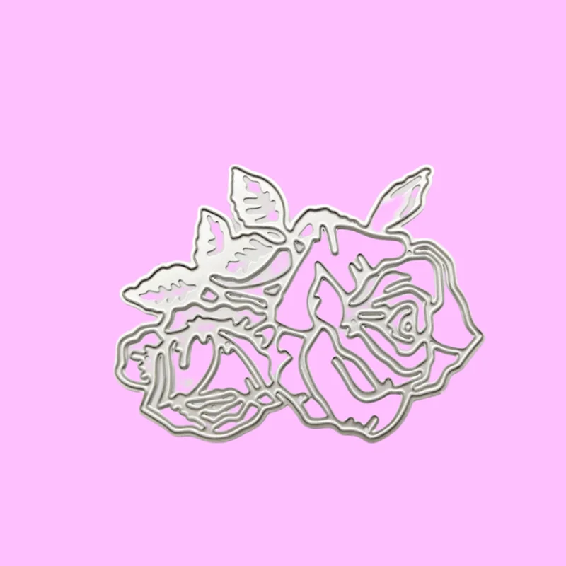 Металлические Вырубные штампы в виде Розы вырубные сделай сам для скрапбукинга