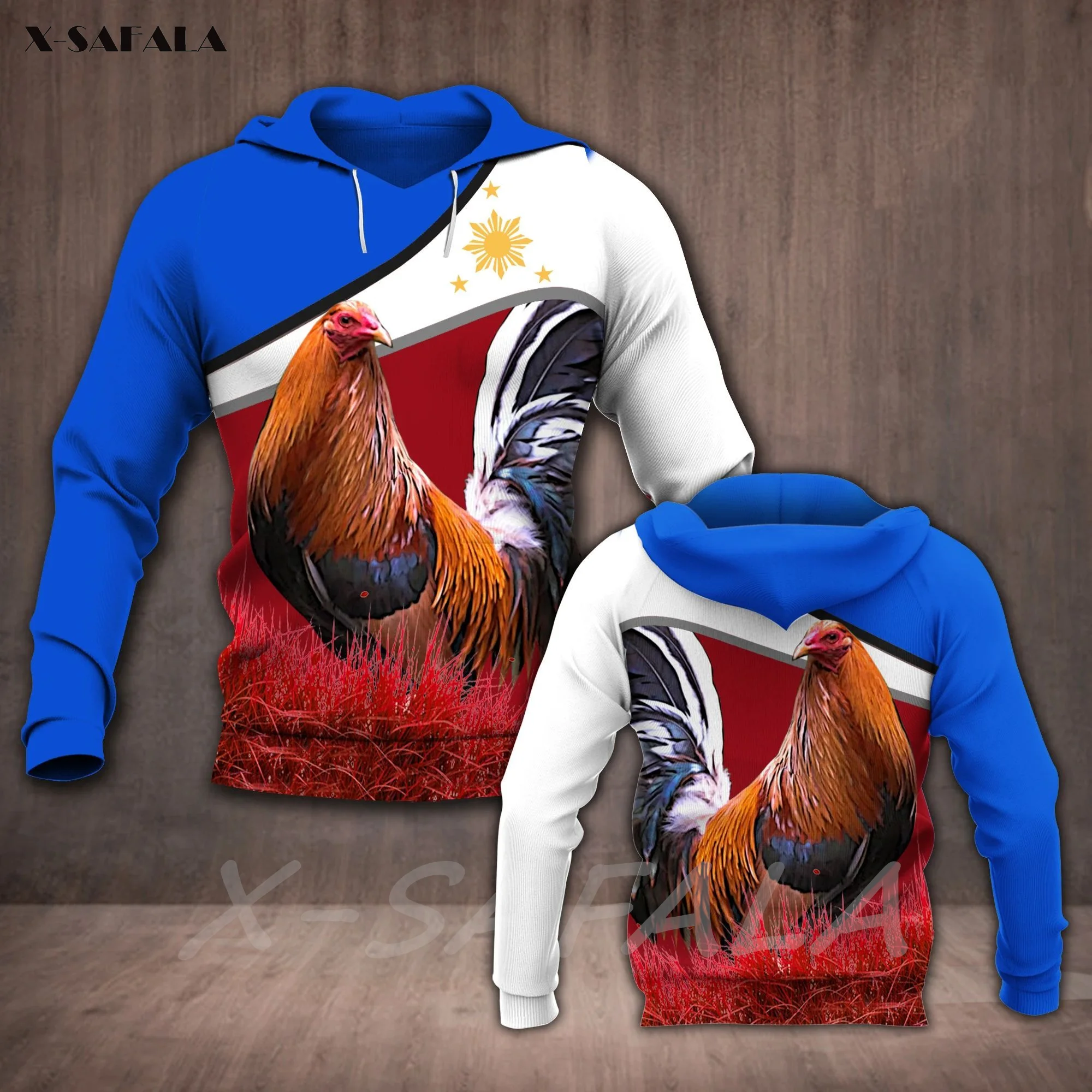 

Толстовка с капюшоном на молнии для мужчин и женщин, с 3D-принтом