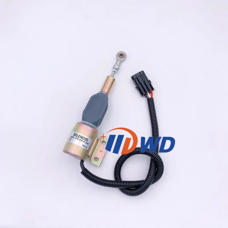 

24V Fuel Shut Off Stop Solenoid 3935430 3935432 SA-4755-24 For Cummins 4BT 6CT 6L ISBE ISLE K19 K50