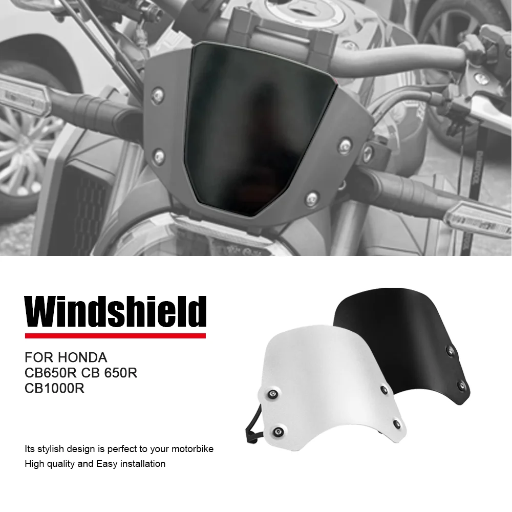 Для Honda CB650R 2019 2020 2021 2022 CB 650R CB1000R аксессуары для мотоциклов алюминиевое лобовое