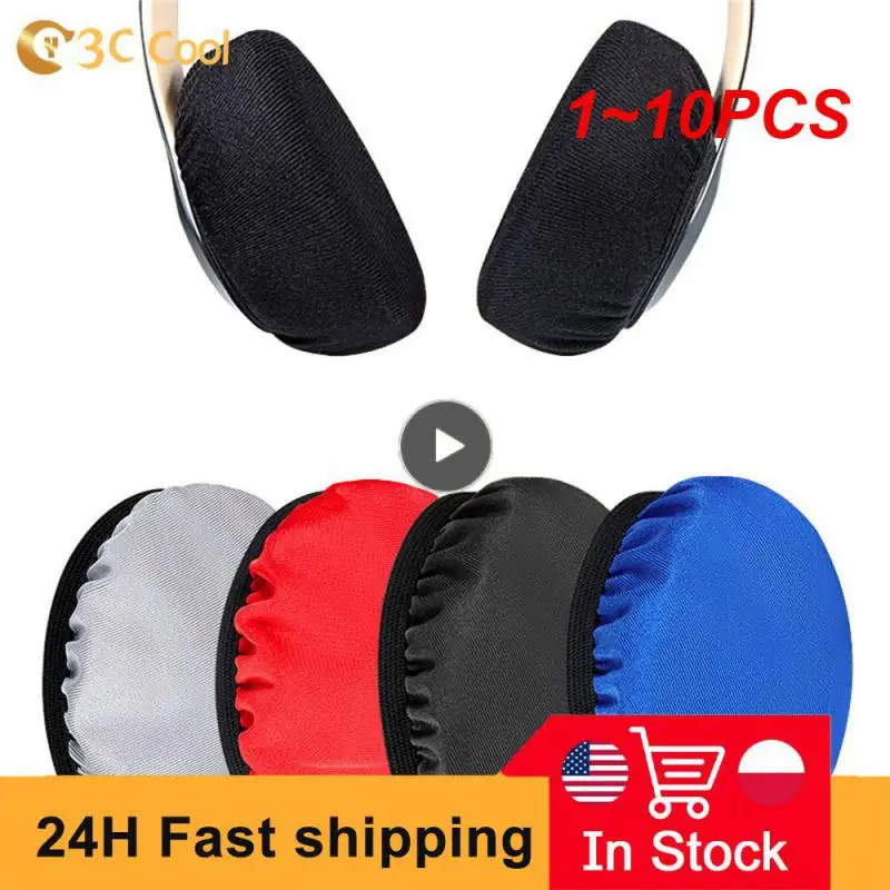 

1~10PCS Stretchable Washable Earcup Protector Headphone Dustproof Cover for Most On-Ear Headphones within 6-9/9-11cm Earpads