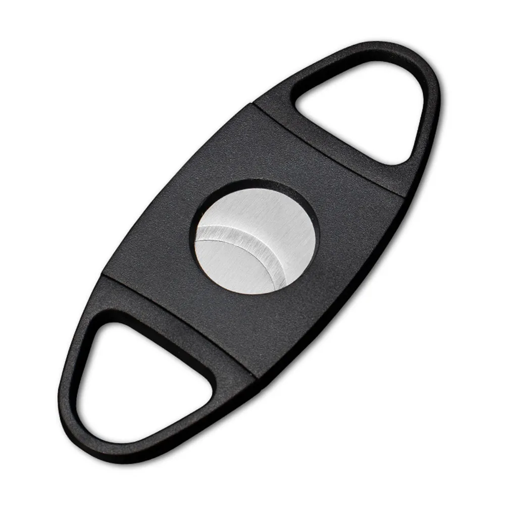 

Ножницы для сигар, резак из нержавеющей стали, Классические гильотинные ножницы, подарок, портативные аксессуары для курения, COHIBA пластиковый сигарный резак