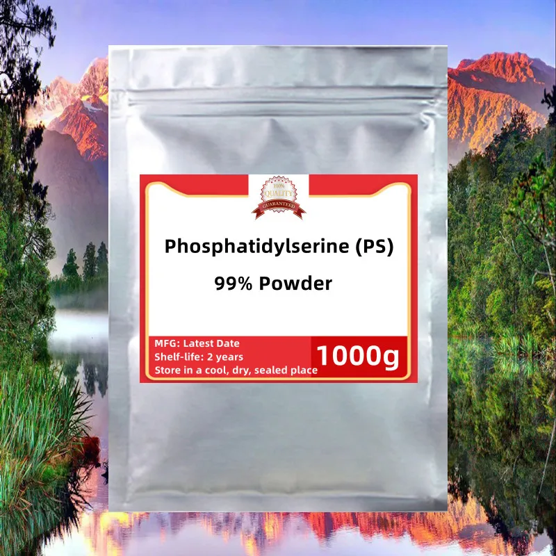 

50-1000 г высококачественный 99% Фосфатидилсерин (PS), бесплатная доставка