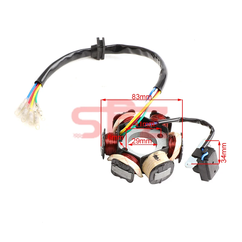 

Off-road motorcycle ATV ATV kart accessories for50-110CC-6 class magneto stator coil