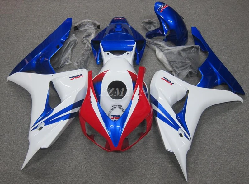 

Injection Mold New ABS Motorcycle Fairings Kit Fit for HONDA CBR1000RR 2006 2007 06 07 Bodywork Set Red Blue