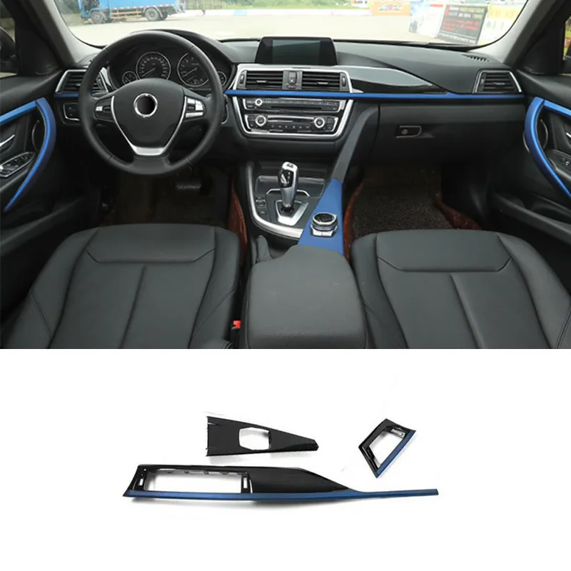 4 шт., внутренняя дверная полоса для BMW 3 серии 3GT F30 F31 13-18