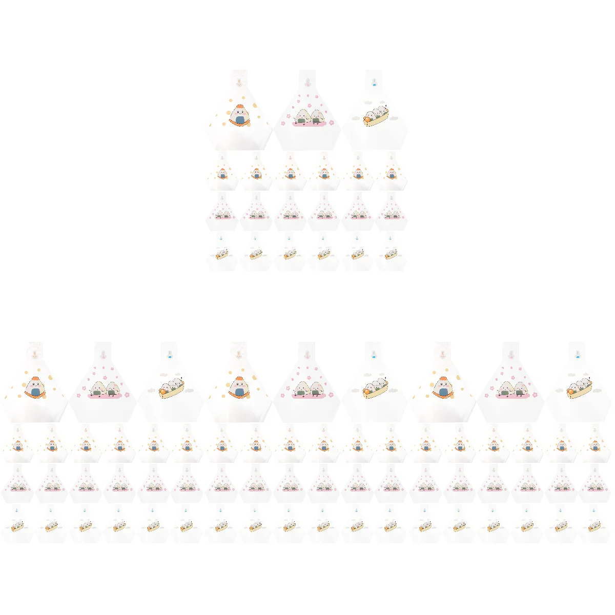 

200 pcs Onigiri Decoration Japanese Onigiri Wrapper Onigiri Wrapper