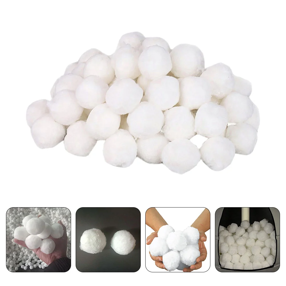 

2 Packs Pool Filter Balls Cleaning Balls Durable Swimming Pool Balls (White)