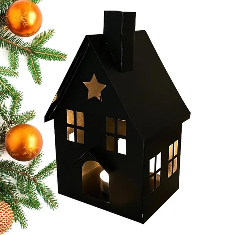 Decoration Candle Lantern Tealight Holder For Home Desktop Garden Living-room