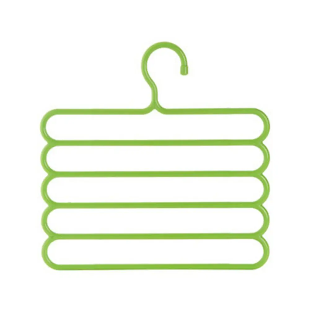 

5 Layers Clothes Rack Holder Hook Pants Trousers Denim Jeans Scarf Coat Hanger