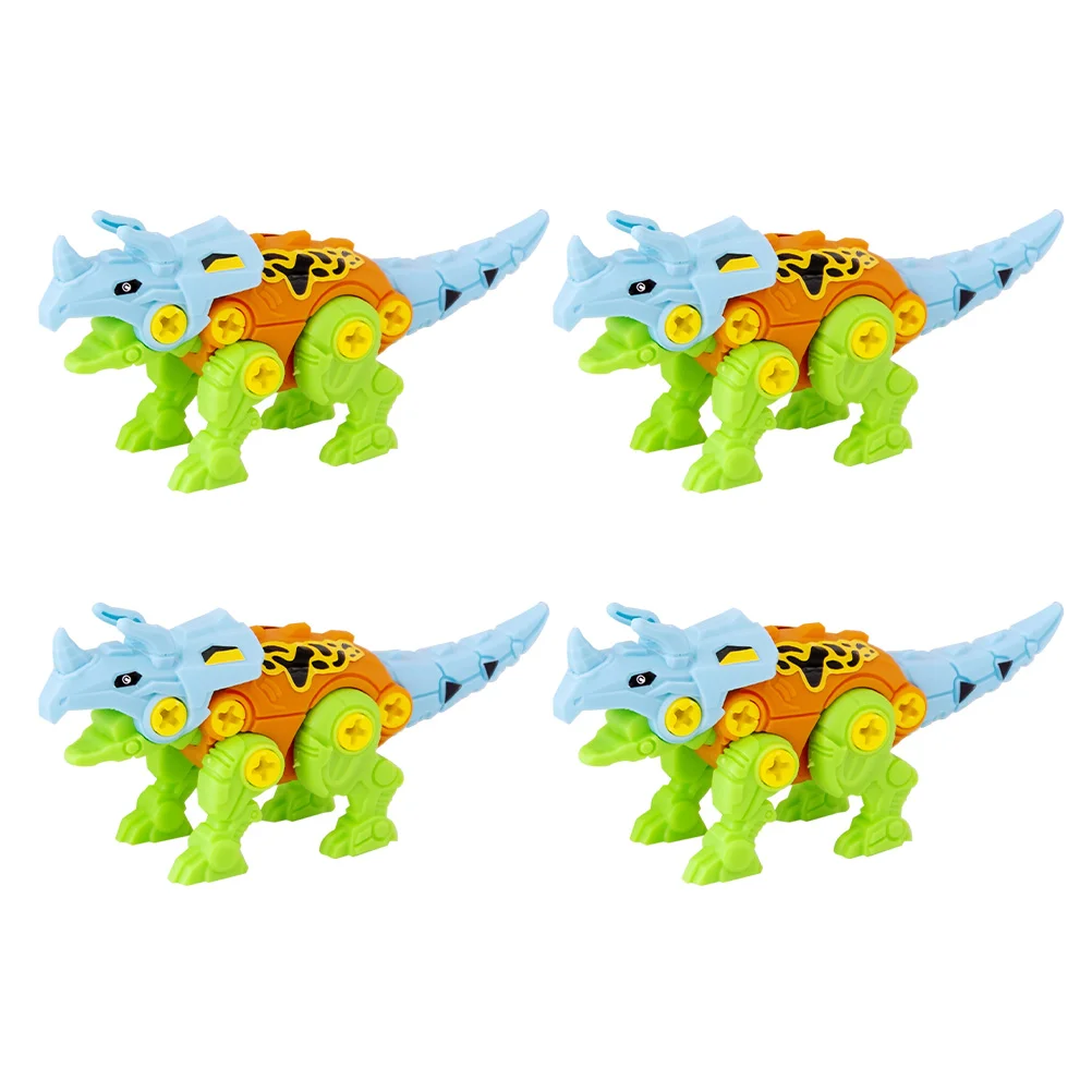 

4 шт., пластиковые игрушки для сборки дома