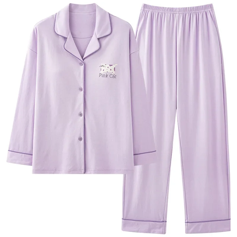 Женский хлопковый кардиган с длинными рукавами одежда для сна нагрудником