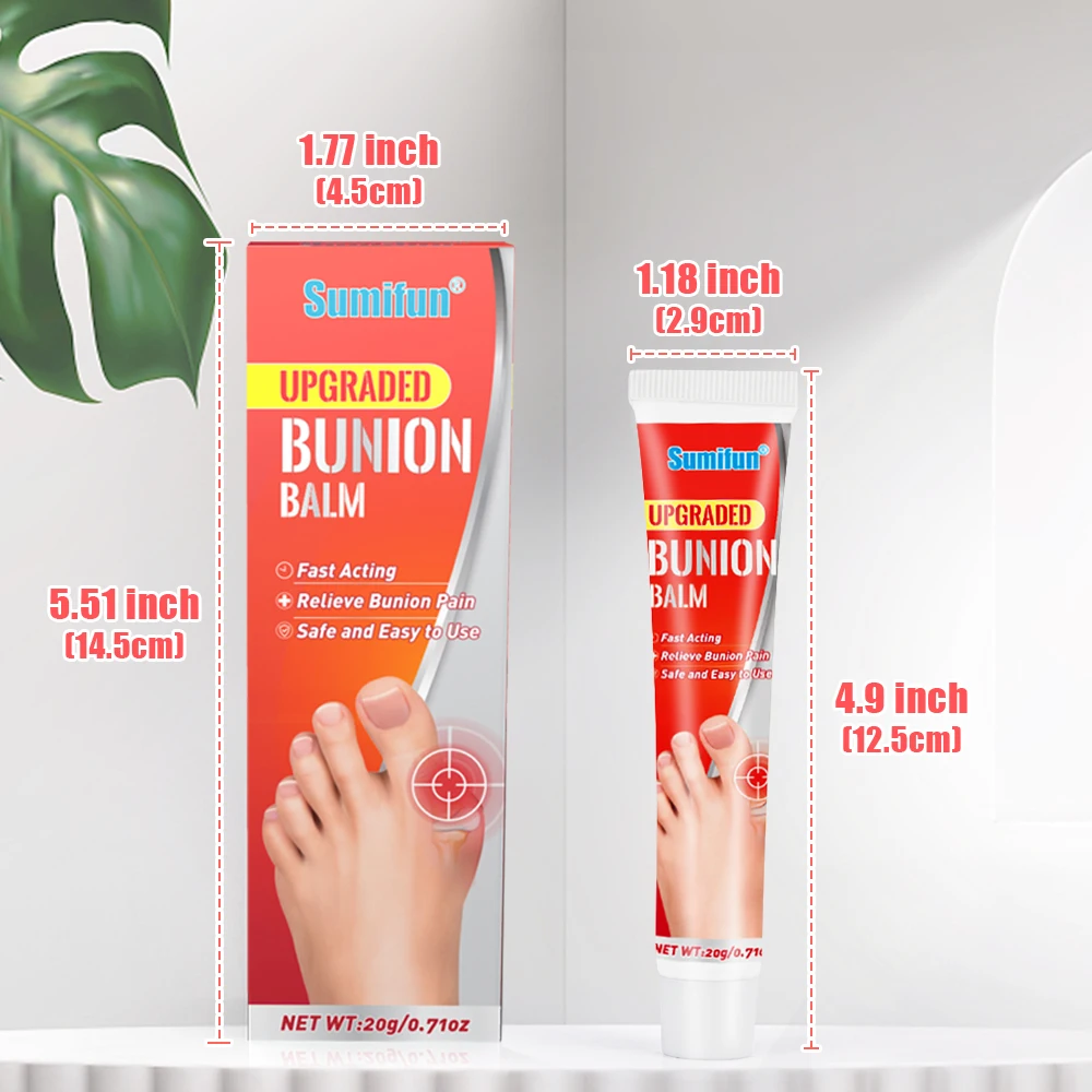 Новый Улучшенный бальзам для лечения большого пальца стопы Sumifun |