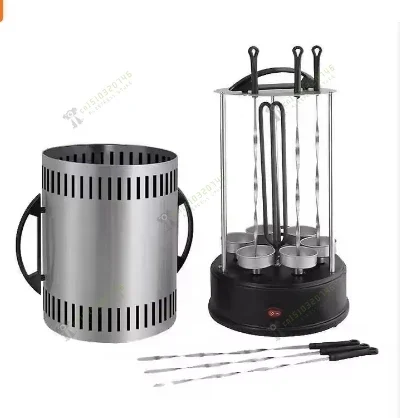 Электрическая духовка домашний бездымный гриль автоматический вращающийся