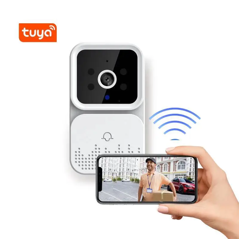 Doorbell with Graffiti Smart APP Mobile Phone Remote Visual Dialogue Interconnection High Quality Video